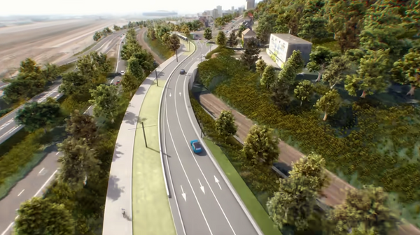 Secteur de la Brèque : le futur passage du tramway se prépare