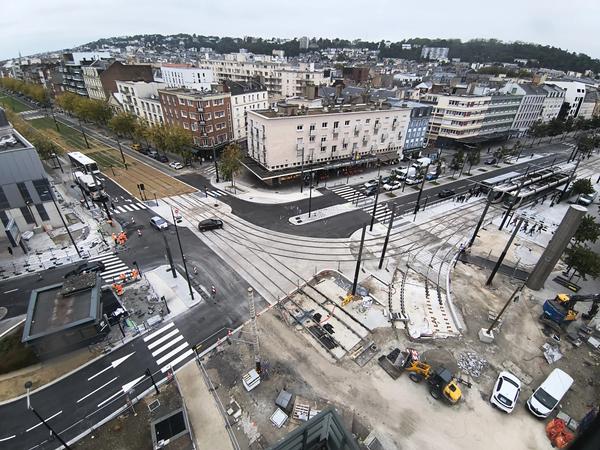 Fin des travaux d’été : reprise du tramway et réouverture de la circulation