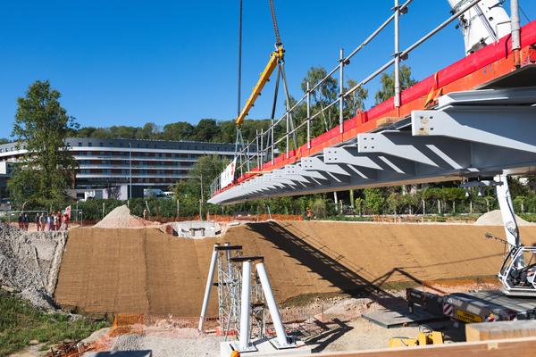 La future station Hôpital J. Monod prend forme